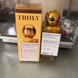 TRULY Golden Glaze Luxury Body Oil with Gold Shine